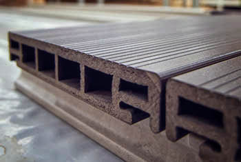 Panel of Composite Decking