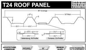 graphic of t24 roof