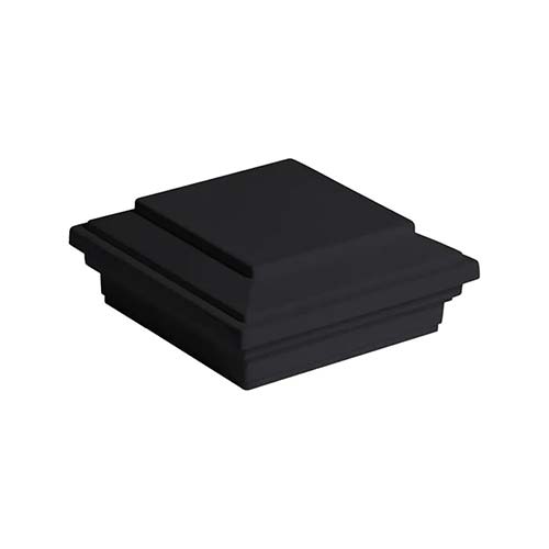 Trex Select® Railing – Charcoal Black Flat Composite Post Sleeve Cap